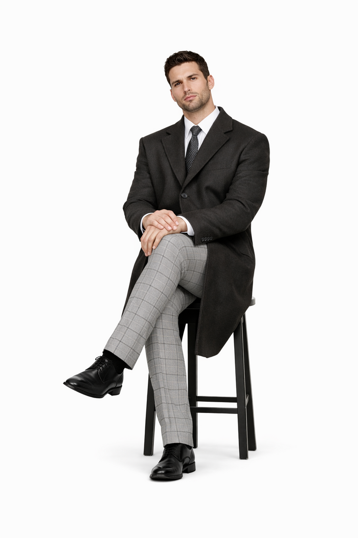 Modern OverCoat Charcoal