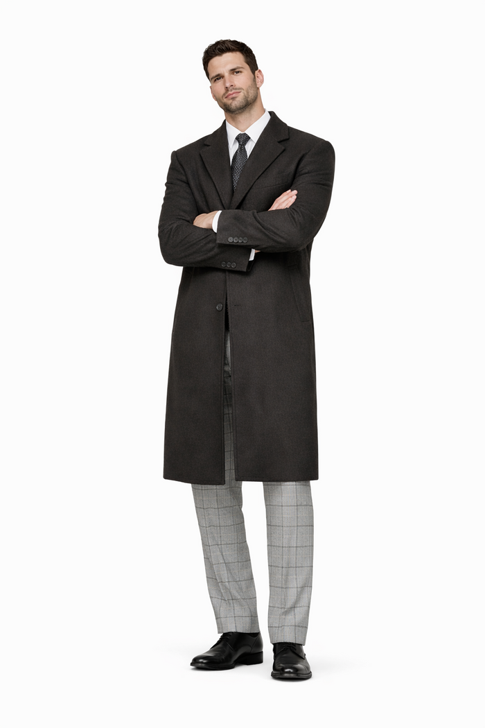 Modern OverCoat Charcoal