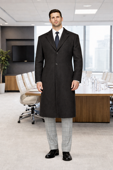 Modern OverCoat Charcoal