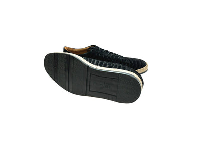 P01061 Monaco Crocco print sport- Black