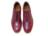 P0106 Monaco Genuine Ostrich Sport- Burgundy