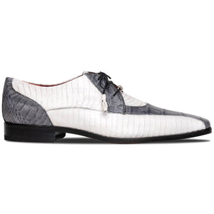 Marco Di Milano Moncalieri White Dress Derby Oxfords 