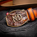 Marco Di Milano Montana Belt Aged Brown