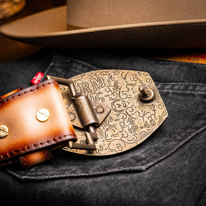 Marco Di Milano Montana Belt Loafer - Stone Brown Leather