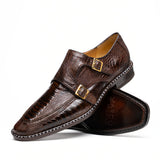 Marco Di Milano Napoli Brown Leather Oxfords