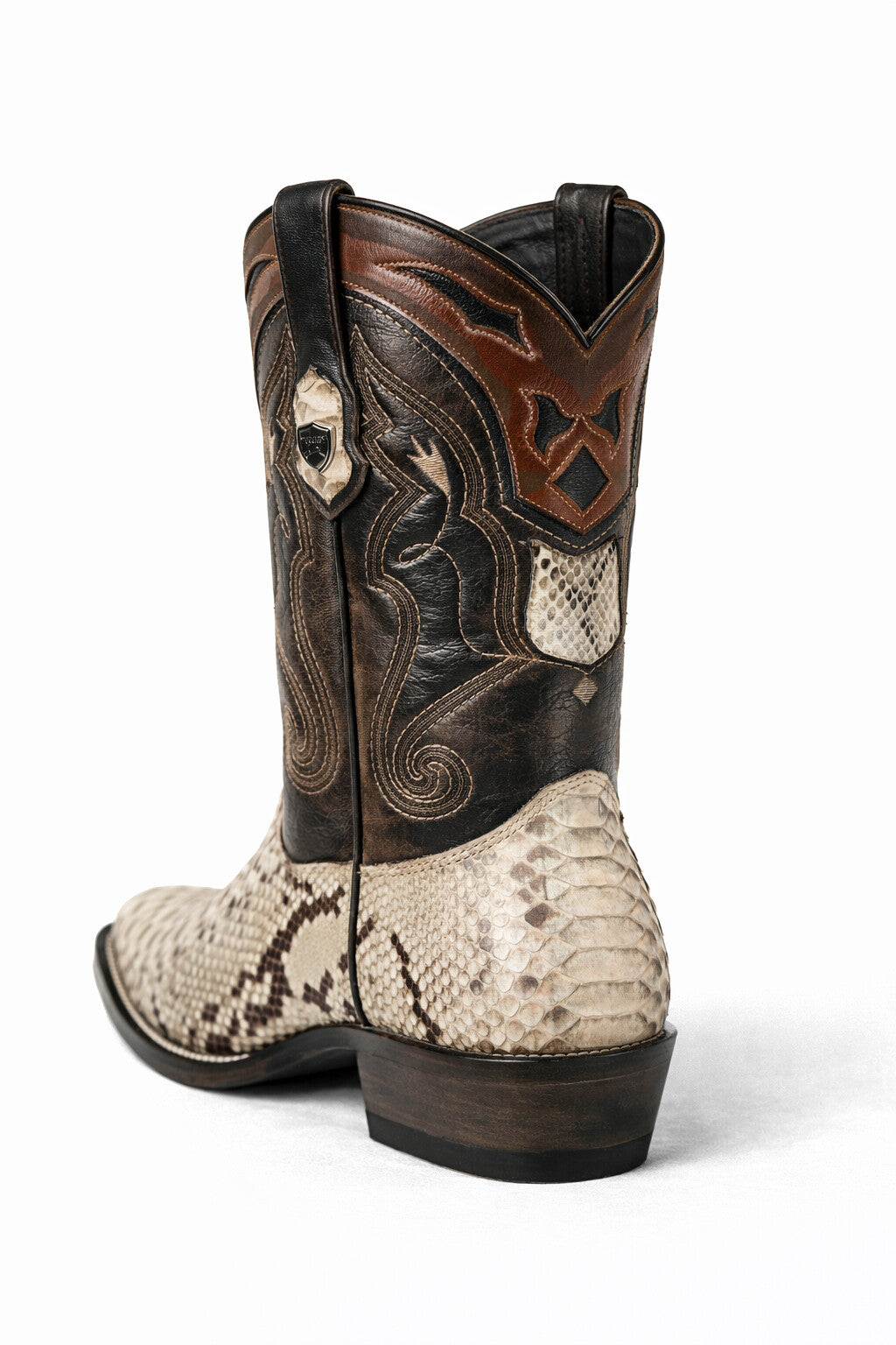 Men's Wild West Python Skin J Toe Boots 29957 - Image 37