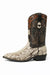 Men's Wild West Python Skin J Toe Boots 29957