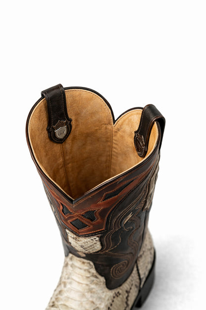 Men's Wild West Python Skin J Toe Boots 29957 - Image 35