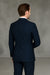 Wool Suit - Italian Made Business Suit by Statement Men's 2 Piece 100% Wool Modern Fit Suit - Subtle Texture