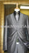 2 Button 3 Piece Silver Shiny Slim Fit Suit