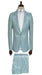 Turqoise Paisley Tuxedo - Fashion Prom Tuxedo - Wedding Tuxedo