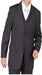 Men's Black Pinstripe 2 Button Vested 3 Piece three piece suit - Jacket + Pants + Vest