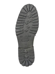 P043 Newport- Brown Buckle Suede Loafer