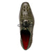 Marco Di Milano Nilo Forest Green Nile Crocodile Derby Shoe