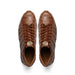 Marco Di Milano Nino Men's Bay Apache Sleek Genuine Caiman Crocodile Sneaker