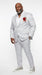 Men’s Silver Grey Shiny Paisley Graduation Suit, Formal Prom Wedding Dress Suit