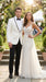 Men’s One Button Ivory Tuxedo Suit with Black Trim, Formal Wedding Prom Dinner Jacket