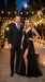 Men’s Black 3 Piece 2 Button Suit, Vested Formal Wedding Business Dress Suit Set