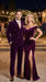 Men’s Rossi Man Zeus Purple Velvet Double Breasted Tuxedo Suit, Formal Wedding Prom Dinner Suit Set