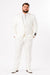 Novello Off-white, Modern Fit, Pure Wool Suit by Tiglio Luxe