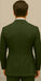 Wool Suit - Italian Made Business Suit by Statement Men's 100% Wool 2 Piece Suit - Double Breasted Windowpane