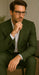 Wool Suit - Italian Made Business Suit by Statement Men's 100% Wool 2 Piece Suit - Double Breasted Windowpane