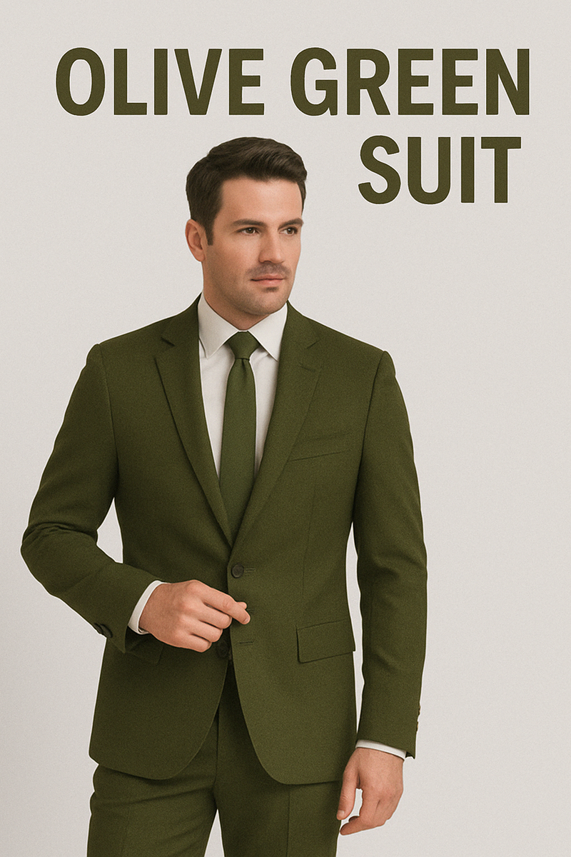 Olive Green Suit