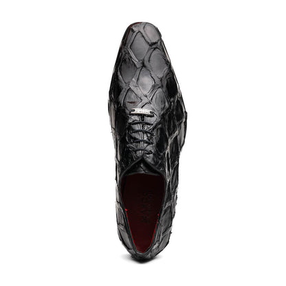Marco Di Milano Olivieri Black Leather Shoe