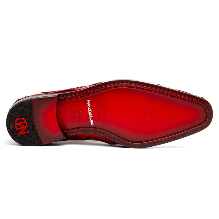 Marco Di Milano Olivieri Pirarucu Dress Oxfords Red