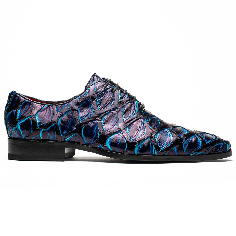 Marco Di Milano Olivieri - Royal Blue Leather Dress Shoe