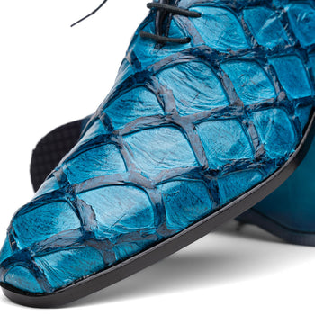 Marco Di Milano Olivieri Pirarucu Dress Oxfords Blue