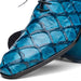Marco Di Milano Olivieri Caribbean Blue Pirarucu Dress Shoe Oxfords