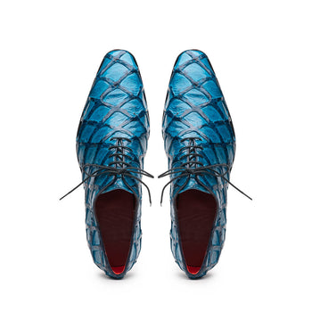 Marco Di Milano Olivieri Pirarucu Dress Oxfords Blue