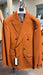 Vitali Brand Men’s Burnt Orange Double Breasted Suit – in Rust Brick Copper Color