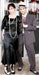 Men’s Brown Pinstripe Bonnie and Clyde Costume Suit – Vintage Gangster 1920s Outfit for Party, Halloween and Themed Events