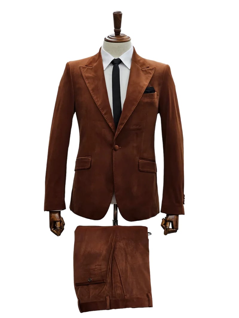 Brown Suits