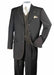 Men’s Dark choclate Brown Three Buttons 3 Piece Suit – Classic Brown 3PC Wedding, Church and Business Formal Suit for Men