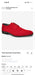 Men’s Red Suede Tuxedo Dress Shoes | Formal Lace-Up Wingtip Shoes for Wedding, Prom & Party - Velvet Shoe