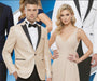 Men’s Gold Blazer with Black Lapel – Elegant Gold Formal Blazer Jacket for Wedding, Prom, Tuxedo in champagne Color