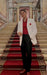 Tony Montana’s White Blazer Red Shirt Black Pants – Men’s White Blazer Outfit with Red Shirt and Black Trousers for Party, Wedding and Vintage Style Wear
