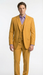 Men’s Mustard Yellow Three Piece Suit | 2 Button Notch Lapel Modern Fit in Gold Color - Church Suit