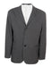 Mens Charcoal Grey Three Buttons Western Blazer – Classic Fit Cowboy Style Three Button Formal Dress Jacket