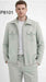 Mens Sage Green Walking Suit Set – Casual Safari Military Jacket and Pants Outfit for Travel