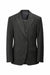 Vitali Mens Black Tone on Tone Shadow Stripe Vested Suit Set – 3 Piece Modern Fit Pinstripe Two Buttons