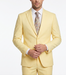 Men’s Pale Yellow 2 Piece Suit, Formal Dress Suit for Weddings, Prom, Parties, Summer Events, and Special Occasions By Vitali