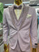 Men’s Lilac Suit with Silver Glitter Sequin Lapel – Lilac and Silver Formal Tuxedo Suit for Prom, Wedding  Lavender Tuxedo