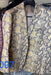 Men’s Beige and Black Snakeskin Print Blazer – Alligator Crocodile Exotic Sking Sport Coat Jacket in Tan Camel Color