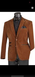 Brown Tuxedo Velvet Blazer for Men | Classic Formal Party and Evening Wear Dinner Jacket - Image 12