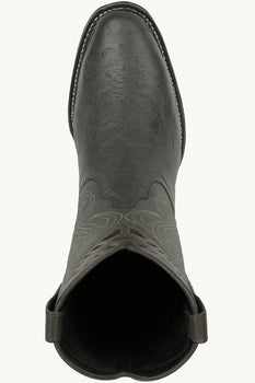 Men's Wild West Smooth Ostrich Skin 3X Toe Boots 29504-B - Image 13
