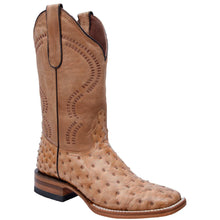 Oryx Ostrich Print Boots